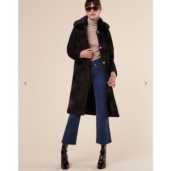 Reformation Jackets & Blazers - Reformation Rockefeller Coat in Queensland Size S